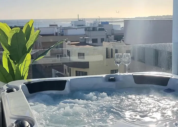Appartamento Luxury Penthouse Valentin With Jacuzzi Corralejo